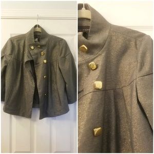 Gorgeous shimmery green and gold jacket